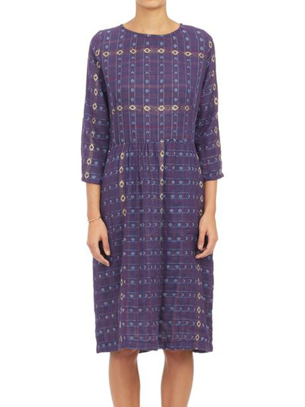 Ace & Jig x Barneys New York Chalet Dress in Royal